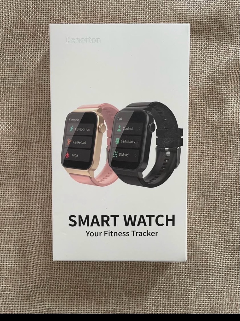 Black Smart Watch - Fitness Tracker